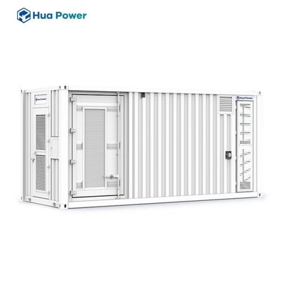 Goede prijs Hua Power 1C 1MW 1,1 mwh luchtkoeling batterijcontainer BESS Integrated Ess Solution Solar Energy Battery Storage System online