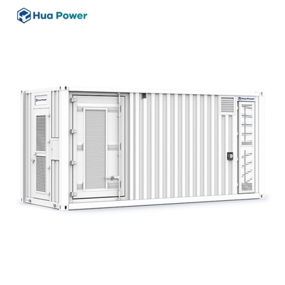 Hua Power 1C 1MW 1,1 mwh luchtkoeling batterijcontainer BESS Integrated Ess Solution Solar Energy Battery Storage System